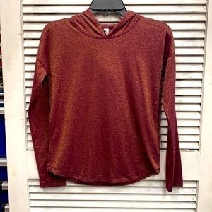 Ideology Hoodie size XL. Maroon Gold